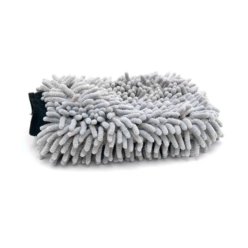 Chemical Russian Chenille Wash Mitt - шенилловая рукавица для мойки, серая - 1