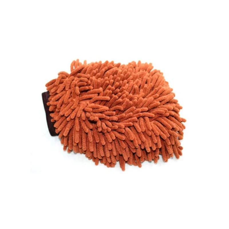 Chemical Russian Chenille Wash Mitt - шенилловая рукавица для мойки, коричневая - 1