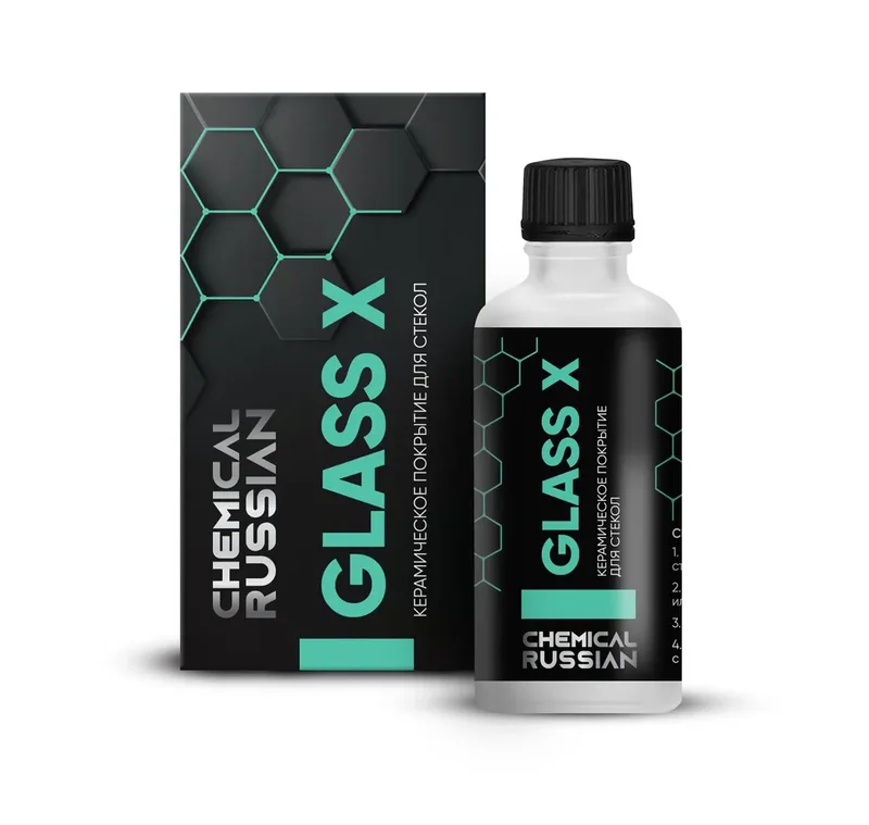 Chemical Russian Glass X Light Box - керамическое покрытие для стекол, 30 мл - 1