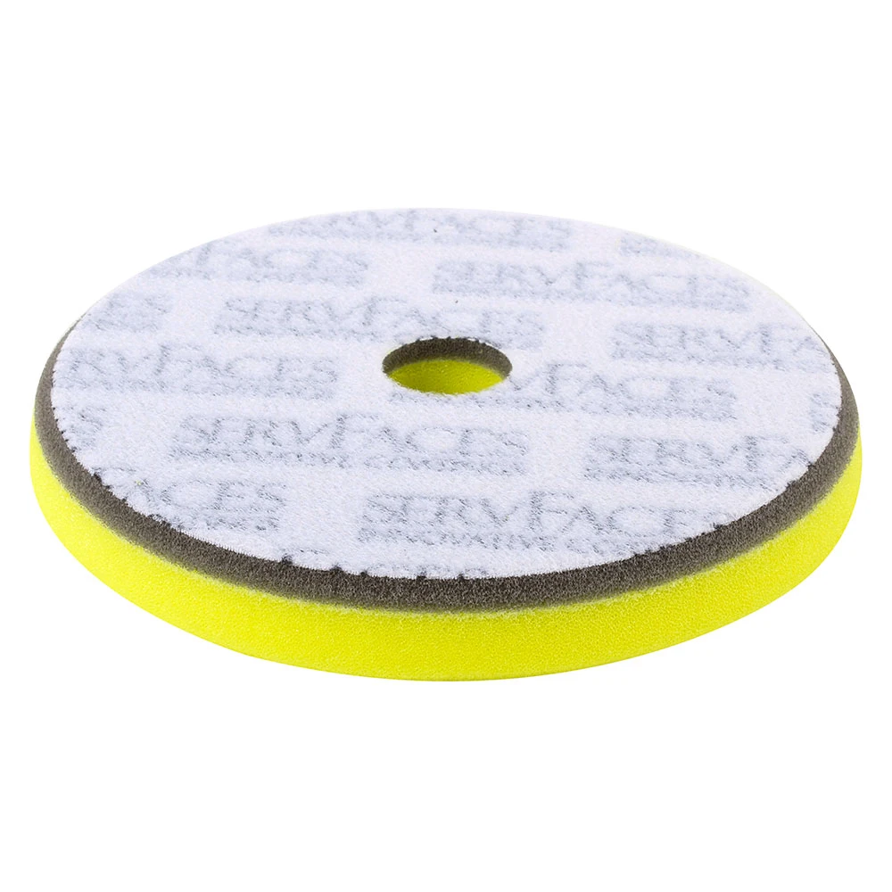 servFaces V1 - Полировальный круг, жесткий, серый/желтый, 160 мм - 2