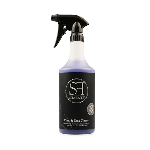 servFaces Rims & Dust Cleaner - Бескислотный очиститель дисков с цветным индикатором, 750 мл - 1