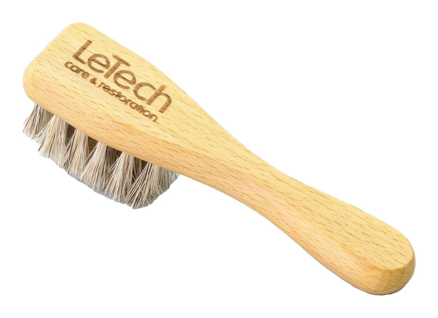 LeTech Щетка для чистки кожи с коровьим ворсом mini (Leather Cow Hair Brush) - 2