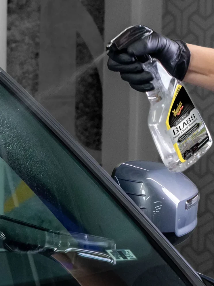 Meguiar's Ultimate Glass & Water Repellent - Очиститель стекол с водоотталкивающим эффектом, 473 мл - 4