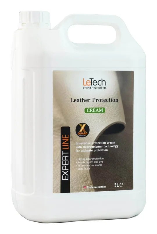 LeTech Защитный крем для кожи Leather Protection Cream X-GUARD PROTECTED, 5 л - 1