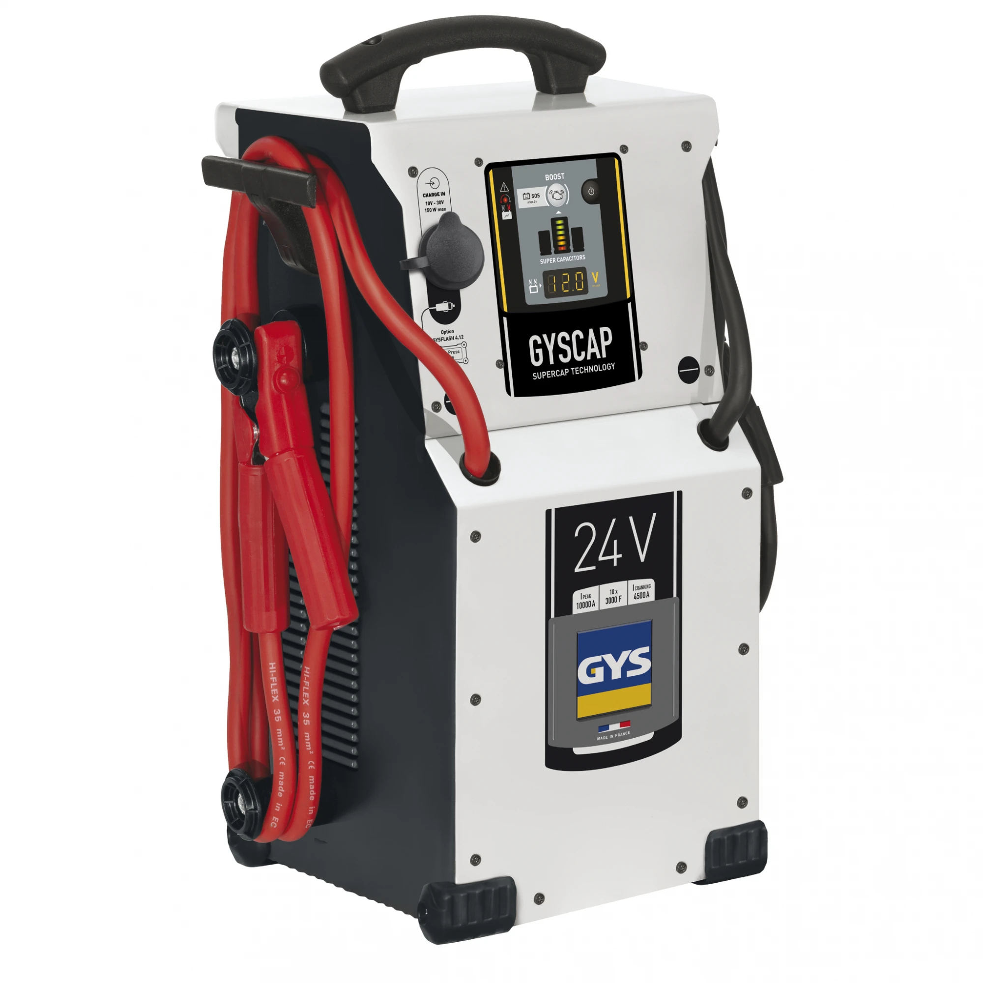 GYS GYSCAP 24V Пусковое устройство безбатарейное 24V 2500А/10000А - 2