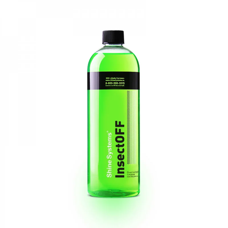 Shine Systems InsectOFF - очиститель следов насекомых, 750 мл - 1