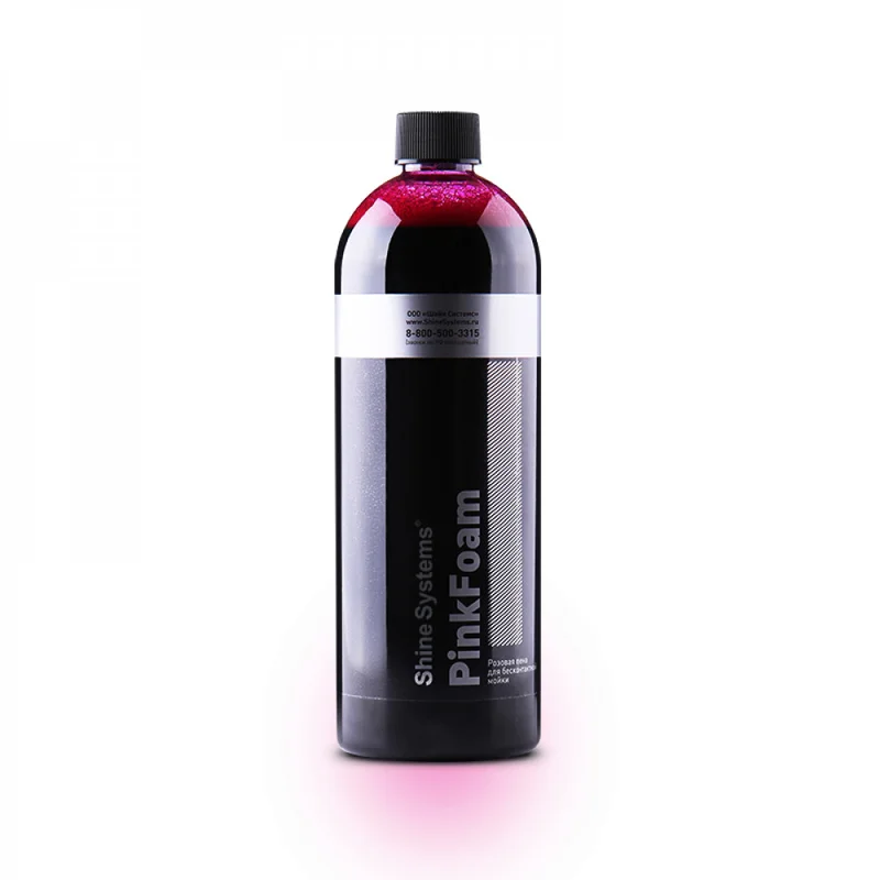 Shine Systems PinkFoam - активный шампунь для бесконтактной мойки, 750 мл - 1
