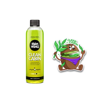 FOAM HEROES Foam Heroes Clean Cabin слабощелочной состав для химчистки салона, 500мл - 2