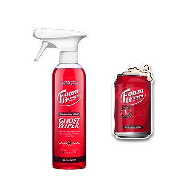 FOAM HEROES Foam Heroes Ghost Wiper Anniversary Edition квик-детейлер для интерьера, 500мл - 2