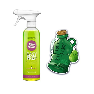 FOAM HEROES Foam Heroes Easy Prep очиститель-обезжириватель на спиртовой основе, 500мл - 2