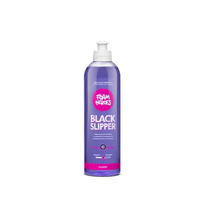 FOAM HEROES Black Slipper - черение для автомобильных шин, 500 мл - 1