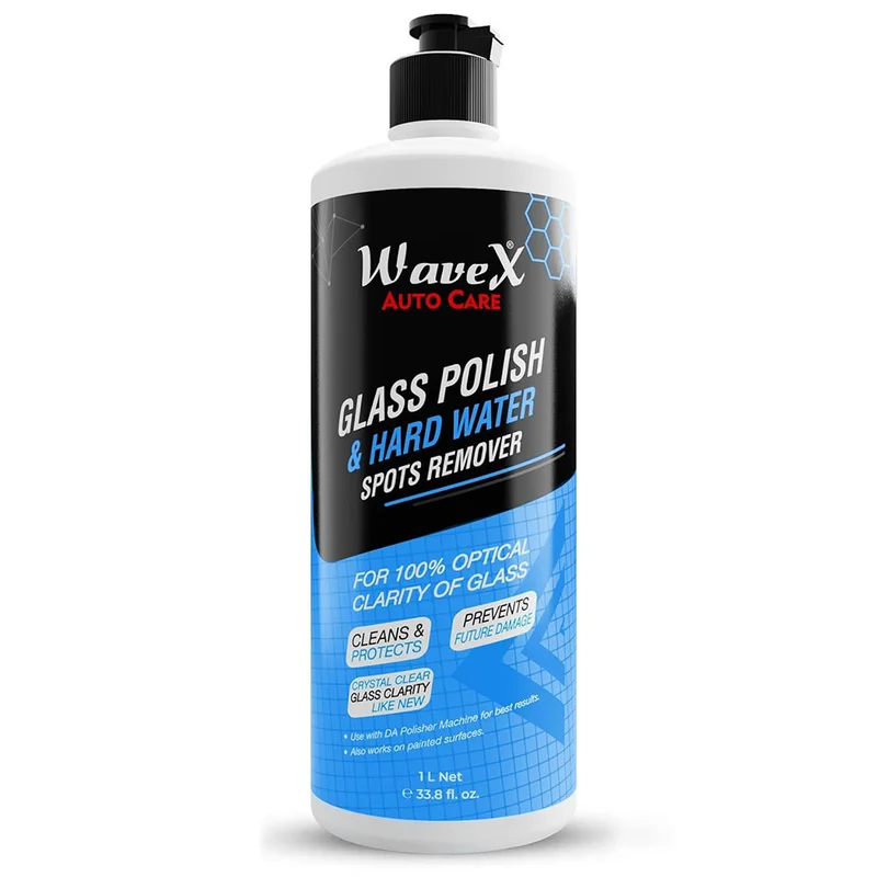 WaveX Абразивный очиститель стекла Glass Polish Cum Hard Water Spots Remover, 1 л - 1