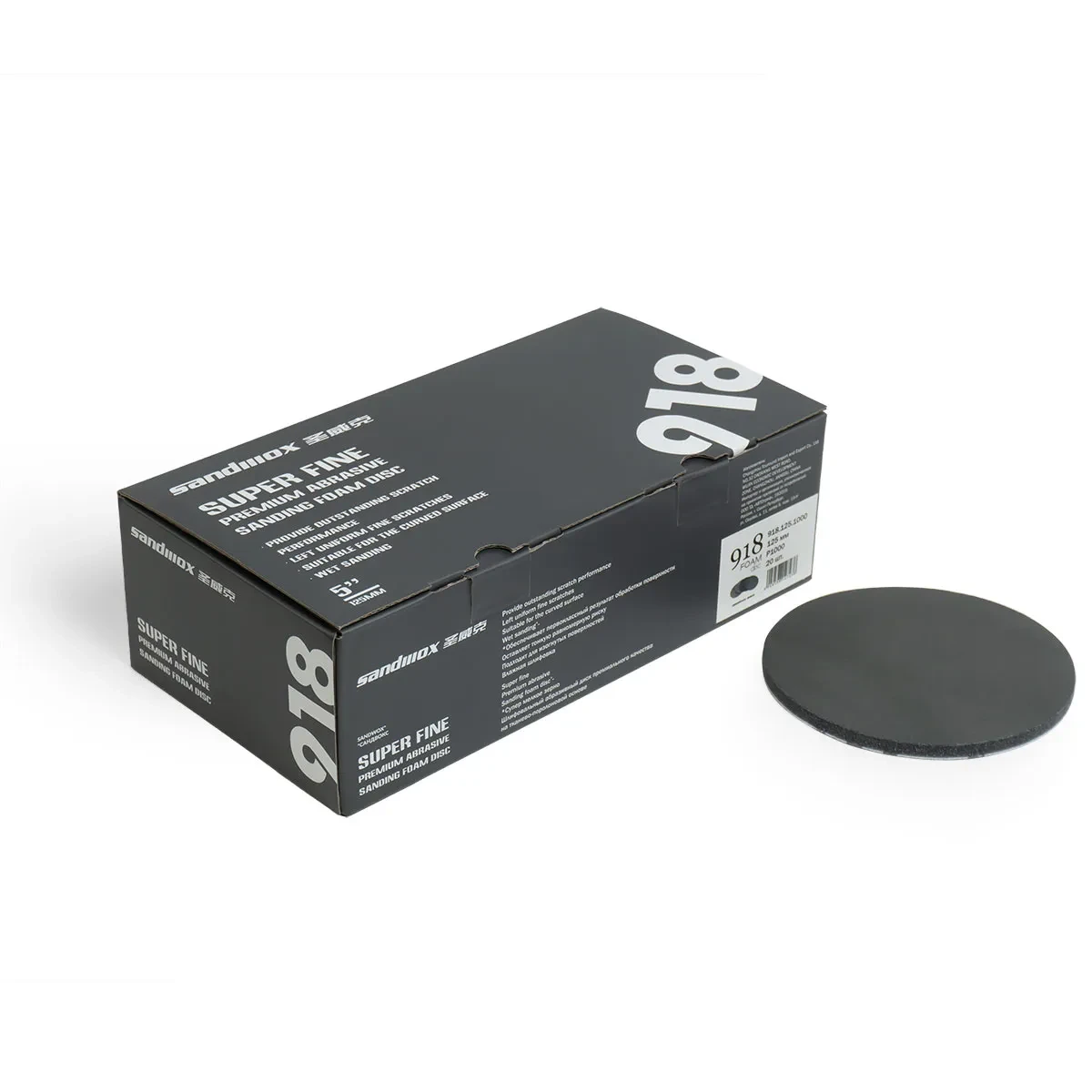 Sandwox Sandwox 918 Superfine foam - 125мм, Р500 - 2