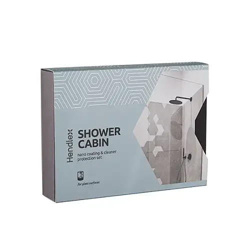 Hendlex Набор защитного покрытия для стеклянных душевых кабин Set Shower Cabin Home Care - 1