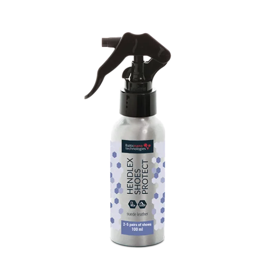 Hendlex Shoes Protect Suede Leather, 100ml. Покрытие для замшевой обуви - 1