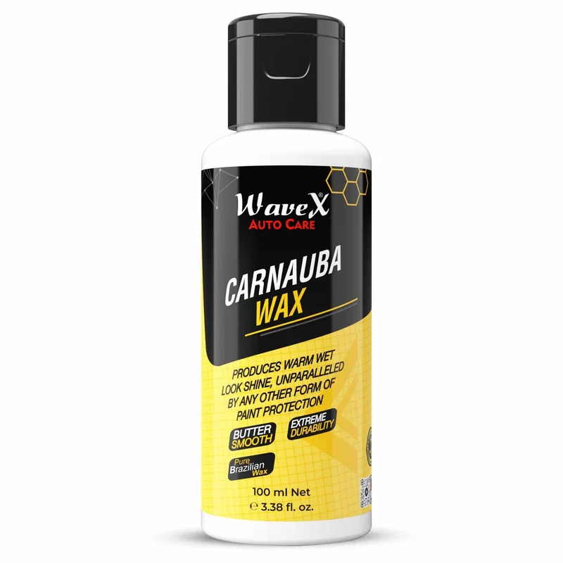 WaveX Восковое покрытие Carnauba Wax Car Polish, 100 мл - 1