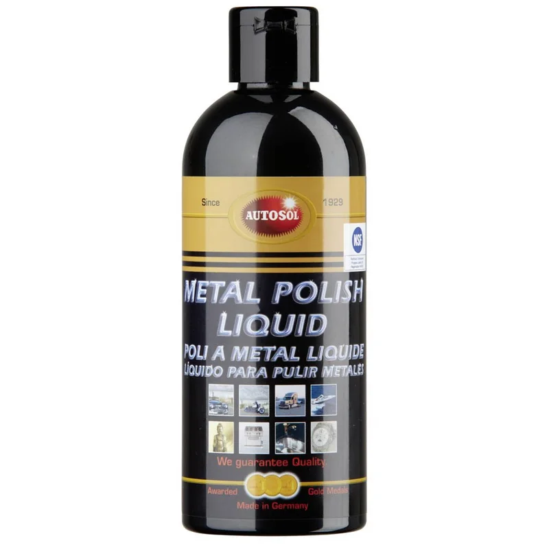 AUTOSOL Metal Polish Liquid полироль-эмульсия для металлов 250мл - 1
