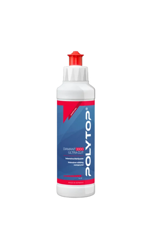 POLYTOP Diamant 3000 Ultra Cut - Абразивная полировальная паста (P1500), 250мл. - 1