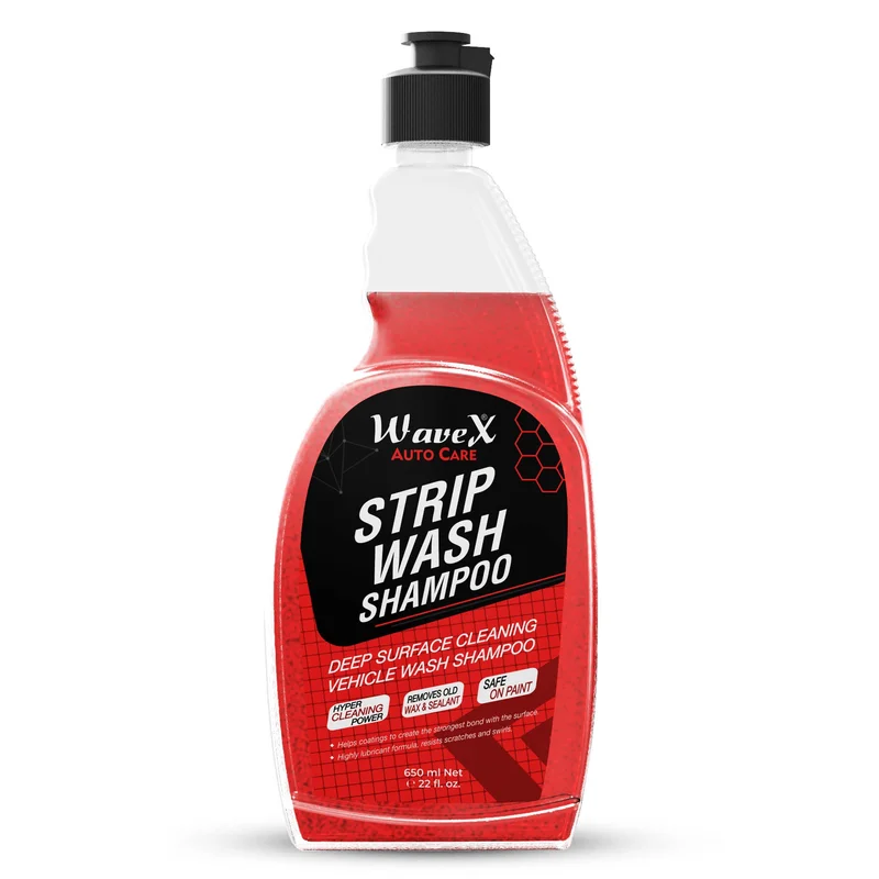 WaveX Шампунь для снятия защитных покрытий - Strip Wash Shampoo, 650 мл - 1