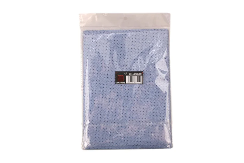 Glosswork Chamois Cloth Perforated - искусственная замша, синяя, 50*45, 300гр. - 1
