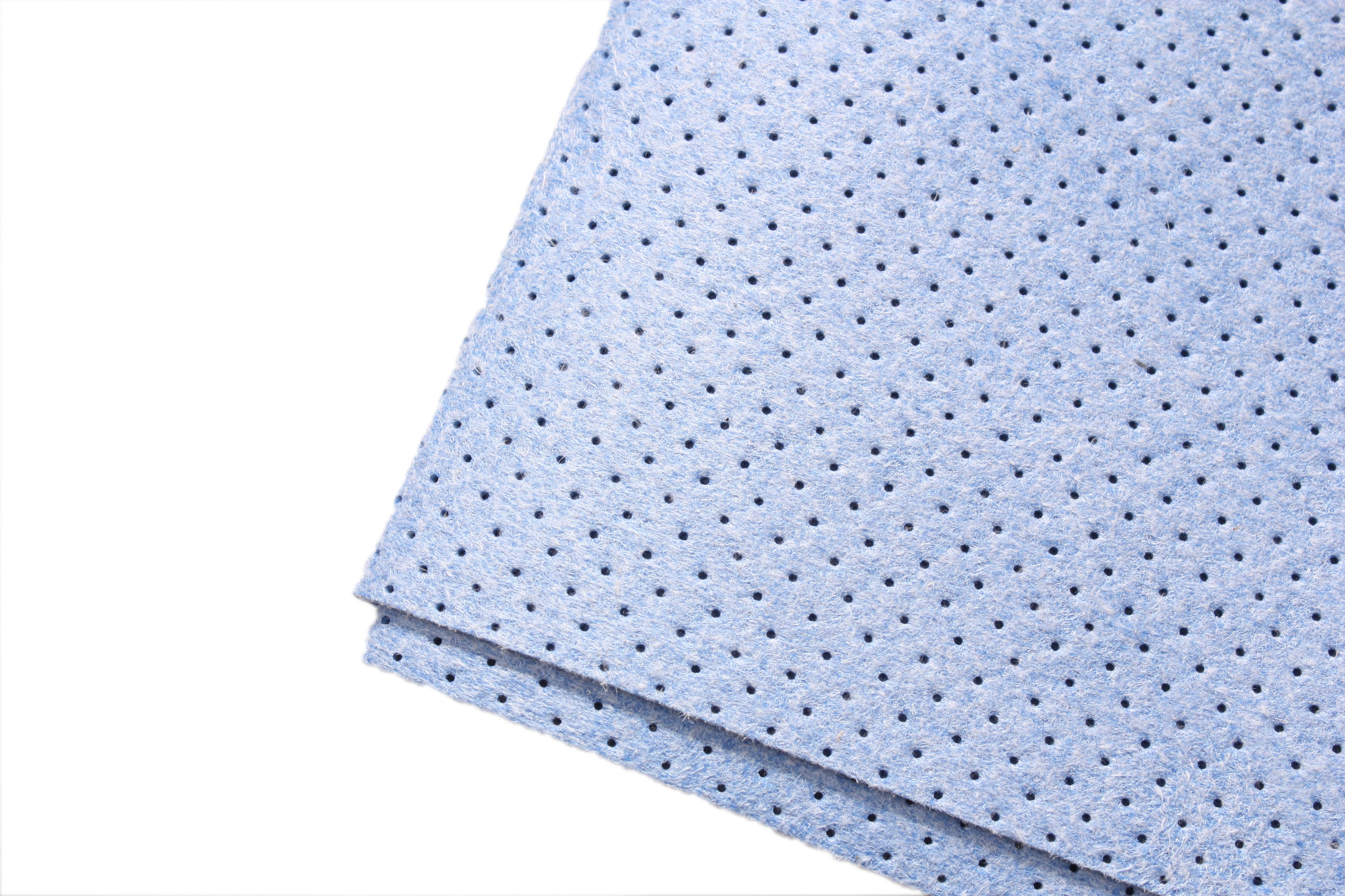 Glosswork Glosswork Chamois Cloth Perforated - искусственная замша, синяя, 50*45, 300гр. - 2
