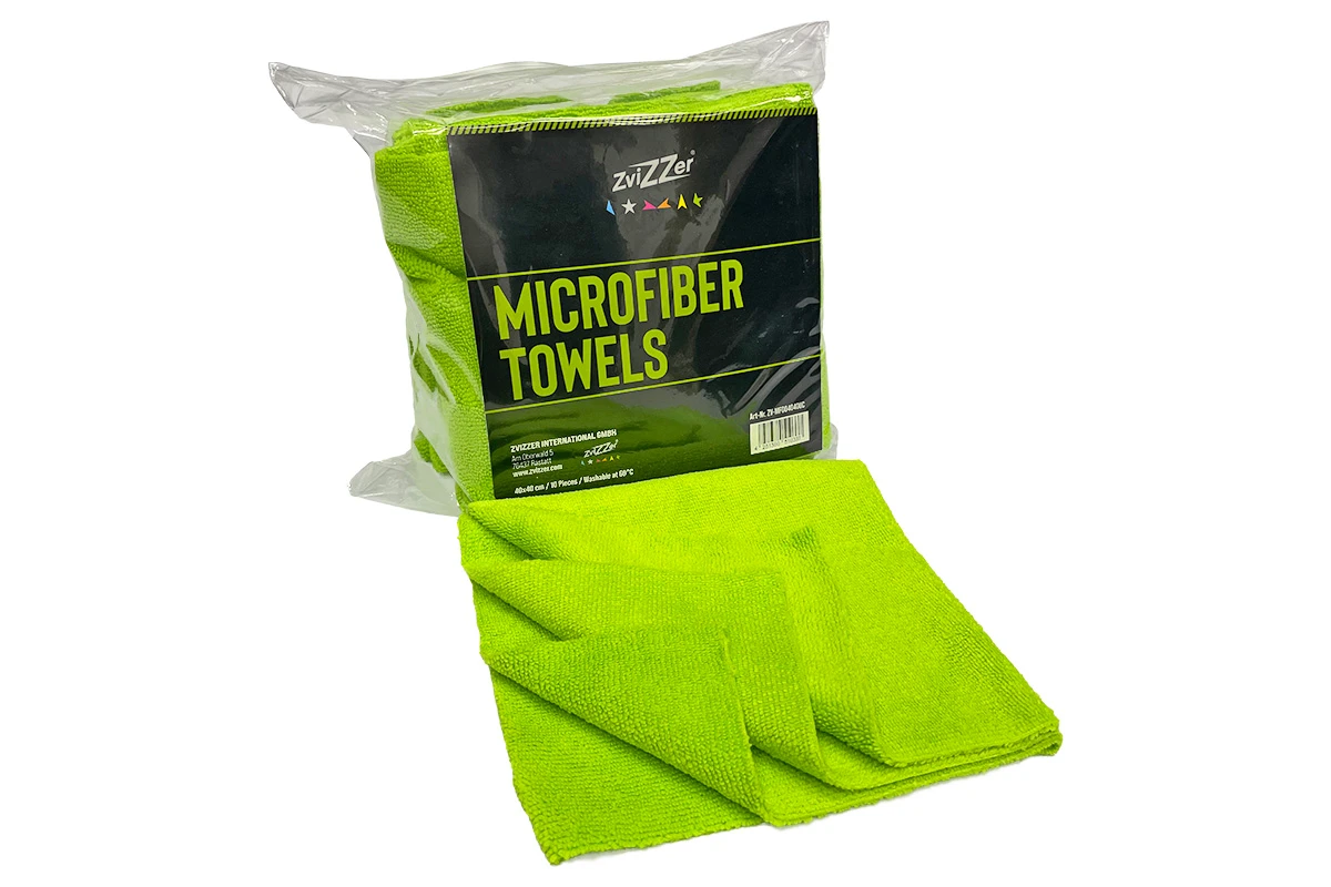 ZviZZer Микрофибра ZviZZer 40х40, 290 gsm, зеленое - 2