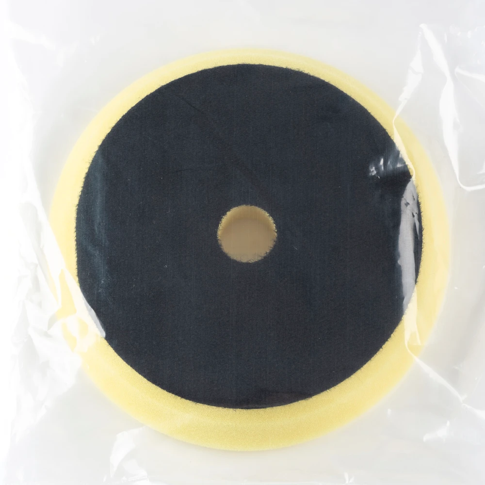 Glosswork Foam Cutting Pad Твердый полировальный круг 125 мм, желтый - 2