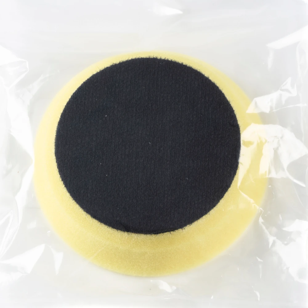 Glosswork Foam Cutting Pad Твердый полировальный круг 75 мм, желтый - 2