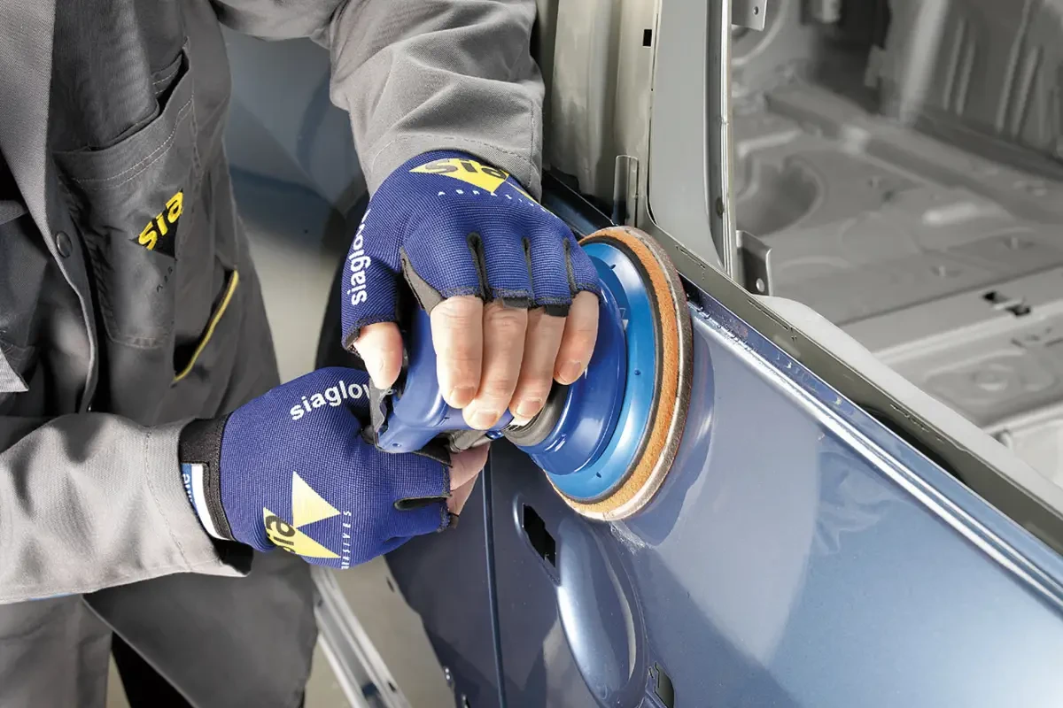 sia Abrasives Siaair velvet - абразивный круг, 150мм, P3000 - 5