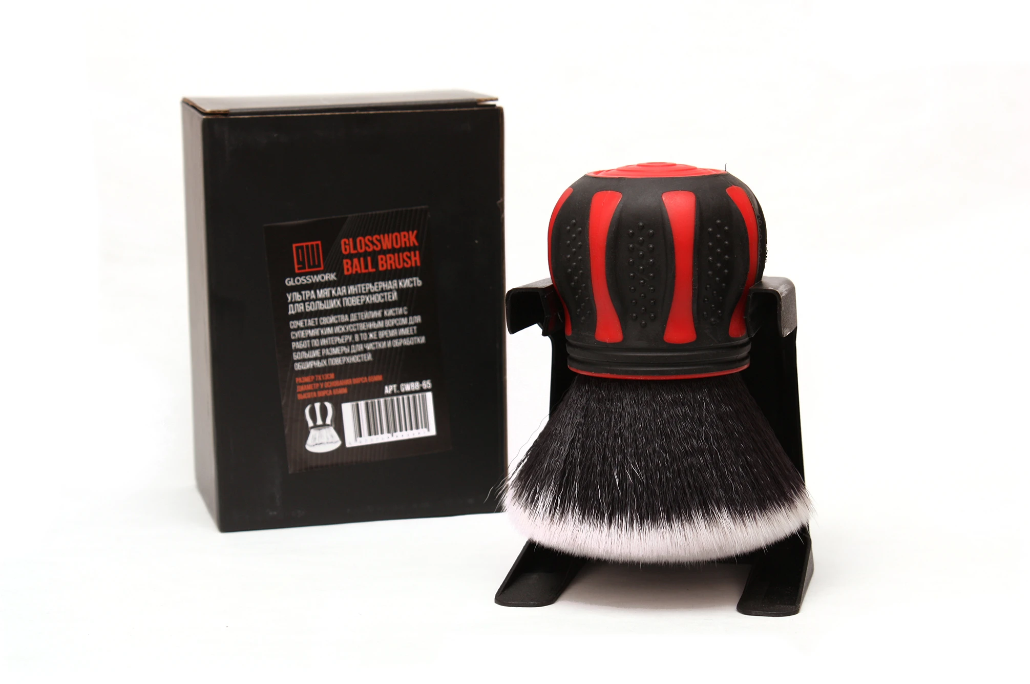 Glosswork Glosswork Ball Brush Ультра мягкая интерьерная кисть для больших поверхностей - 5