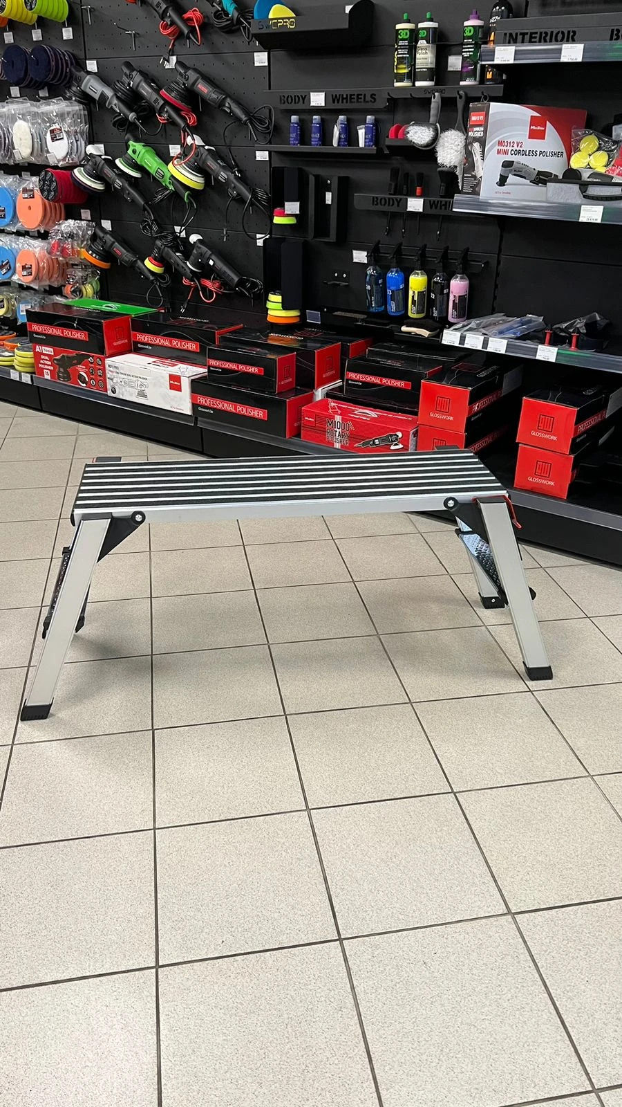 Glosswork Glosswork Step Platform рабочая платформа с антискользящим покрытием, 50см*96см. - 5