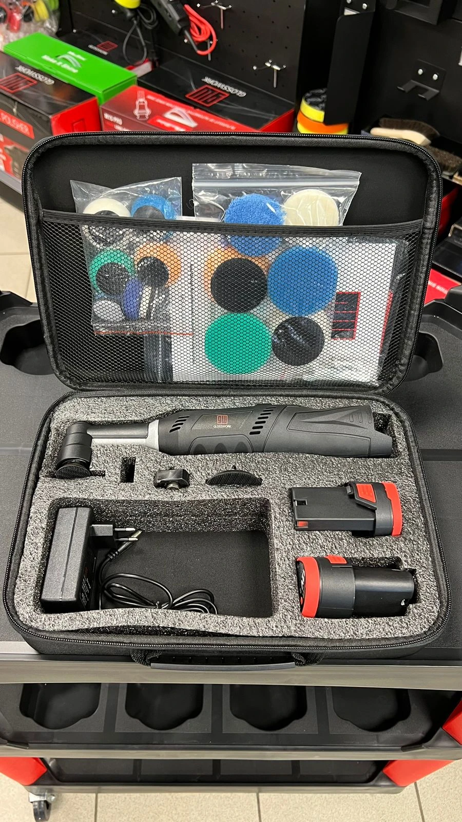 Glosswork Glosswork Pro Micro Polisher Аккумуляторная полировальная машинка эксцентриковая - 3