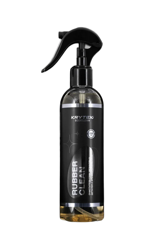 Krytex Rubber Clean - очиститель шин, резиновых деталей и внешнего пластика, 250 мл - 1