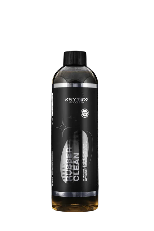 Krytex Rubber Clean - очиститель шин, резиновых деталей и внешнего пластика, 500 мл - 1
