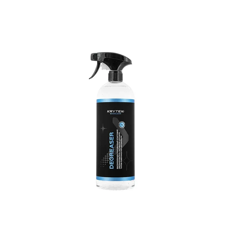 Krytex Degreaser - профессиональный спиртовой обезжириватель-активатор для всех типов поверхностей автомобиля, 1 л - 1