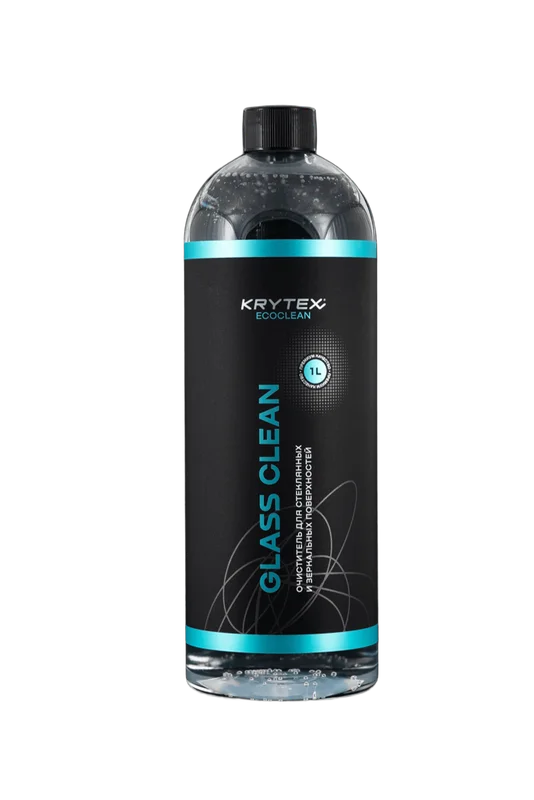 Krytex Glass Clean - очиститель стеклянных и зеркальных поверхностей, 1 л - 1