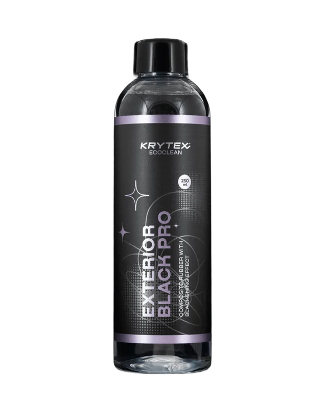 Krytex Exterior Black Pro - «жидкая резина» с эффектом чернения для колес и пластика, сатиновая, 5 л - 1
