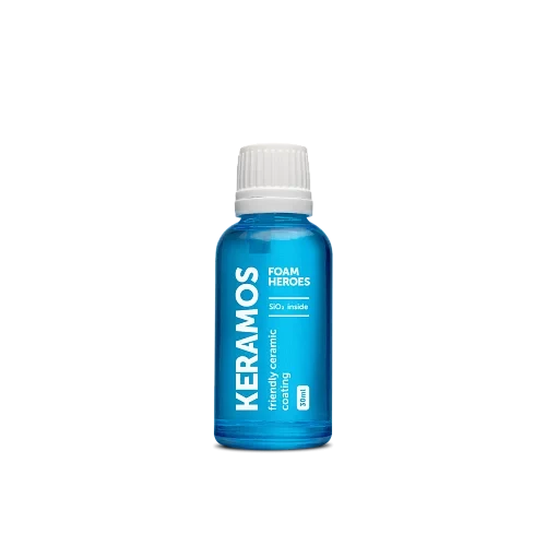 Foam Heroes Keramos - керамическое покрытие для ЛКП, хрома и дисков автомобиля на основе диоксида кремния, 30 мл - 2
