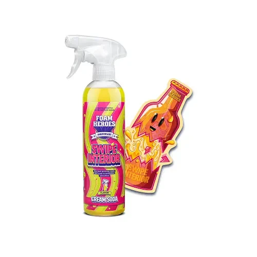 Foam Heroes Swipe Interior - квик-детейлер для интерьера крем-сода, 500 мл - 2