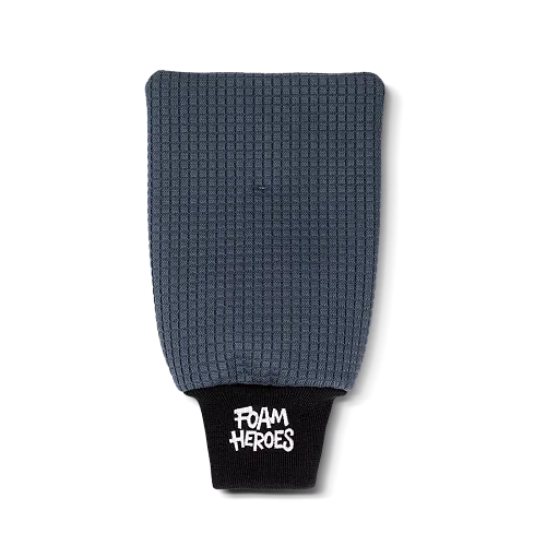 Foam Heroes 2Sided Glass Mitt - двусторонняя варежка из микрофибры для очистки стекол 17х23 см, 440 гр/м2 - 2