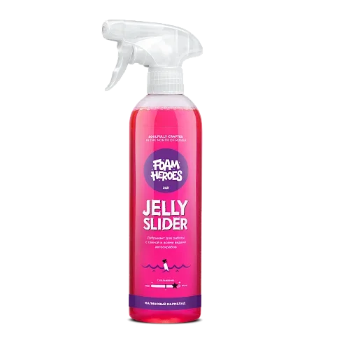 Foam Heroes Jelly Slider - лубрикант для глины и автоскрабов, 500 мл - 1