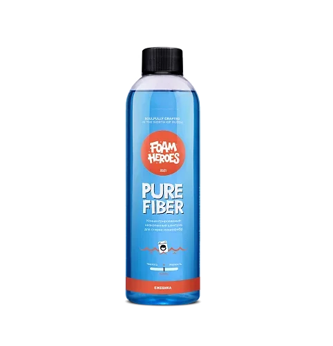 Foam Heroes Pure Fiber - низкопенный шампунь для ручной и машинной стирки микрофибр, 500 мл - 1
