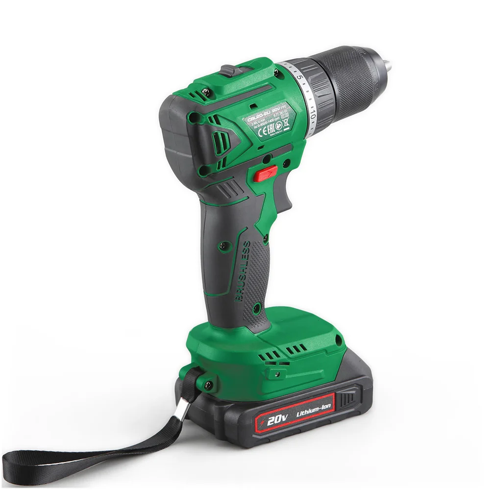 STATUS UniOne CBL 20-2Li - Бесщеточная дрель-шуруповерт, 20 В, 2х2 Ач - 2