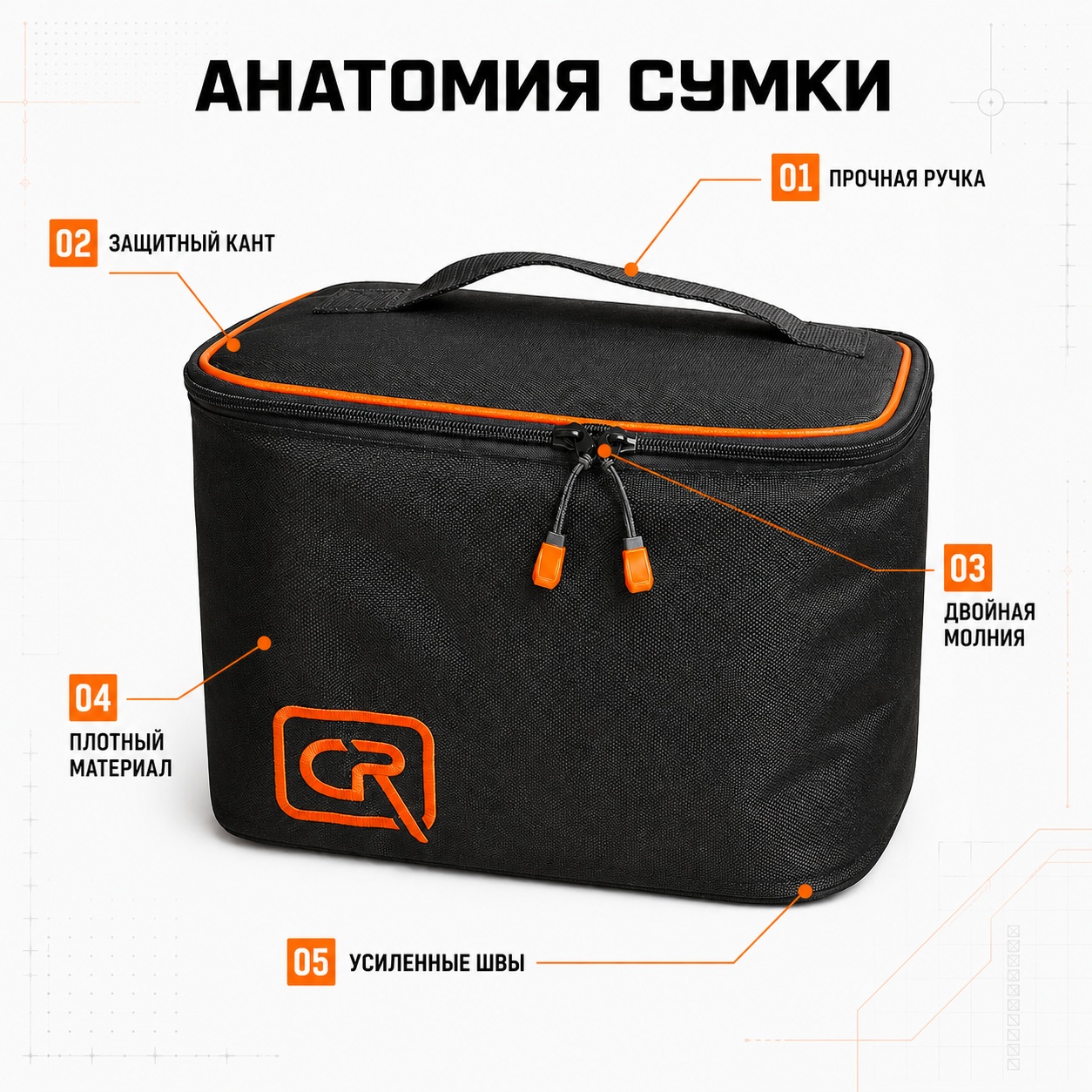 Chemical Russian Detailer Bag Small - сумка детейлера малая - 2