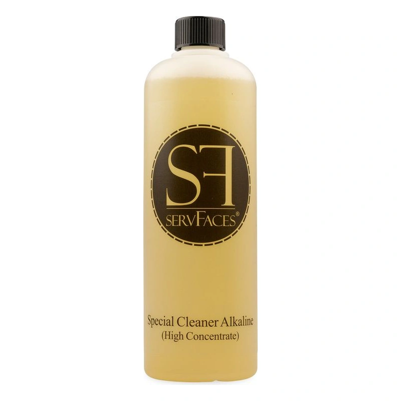 servFaces Special Cleaner Alkaline - Высокоэффективный очиститель для устойчивых к щелочам поверхностей, 1 л - 1
