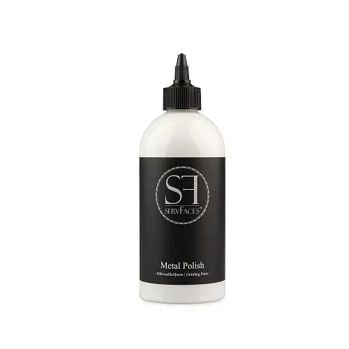 servFaces Metal Polish - Микрошлифовальная паста для металлических поверхностей, 500 мл - 1