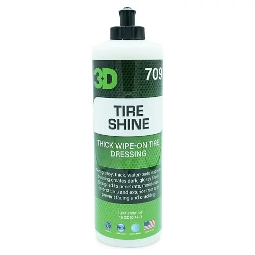 3D Car Care Универсальное защитное средство для резины и пластика 3D Tire Shine 16oz - 1