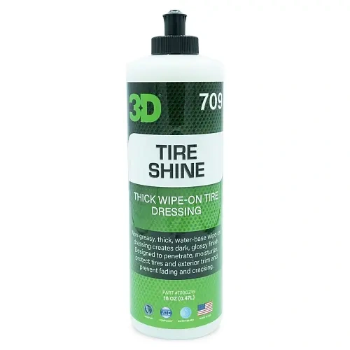 3D Car Care Универсальное защитное средство для резины и пластика 3D Tire Shine 16oz - 1
