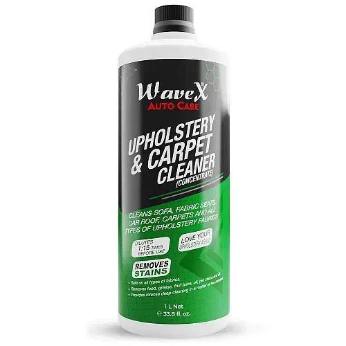 WaveX Чистящее средство для ковров Upholstery and Carpet Cleaner, 1 л - 1