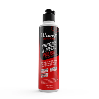 WaveX Полироль для металла и хрома Chrome & Metal Polish, 350 мл - 1